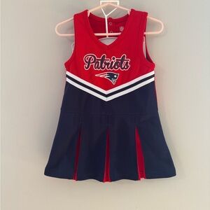 NFL New England Patriots Toddler Cheerleading Dress with Bloomer